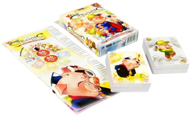 Настольная игра "Юный Свинтус" - фото2 Настольная игра "Юный Свинтус" - фото2